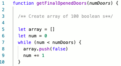 Rosetta Code Problems: 100 Doors