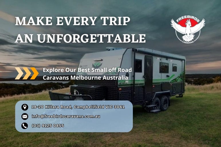Off Road Caravan for Sale