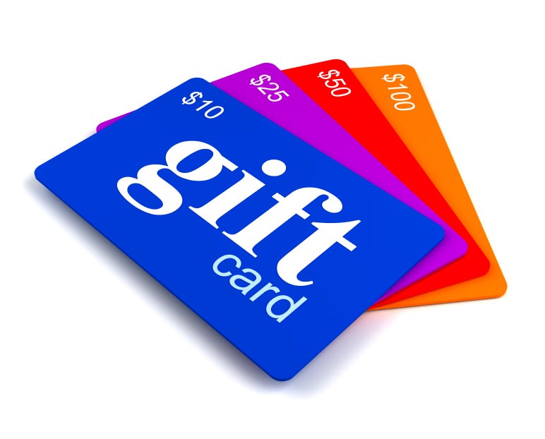 Benefits of Unused Gift Cards and What to Do With Them by QuickCashMI