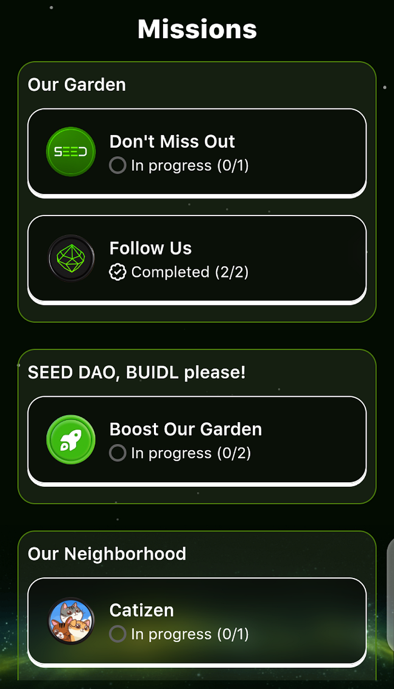 SEED APP
