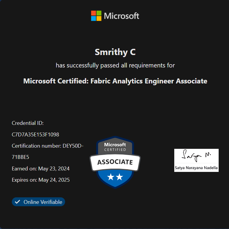 DP-600. 𝗗𝗼𝗻’𝘁 𝗸𝗻𝗼𝘄 𝗵𝗼𝘄 𝘁𝗼… | by Smrithy C | Jun, 2024 | Medium