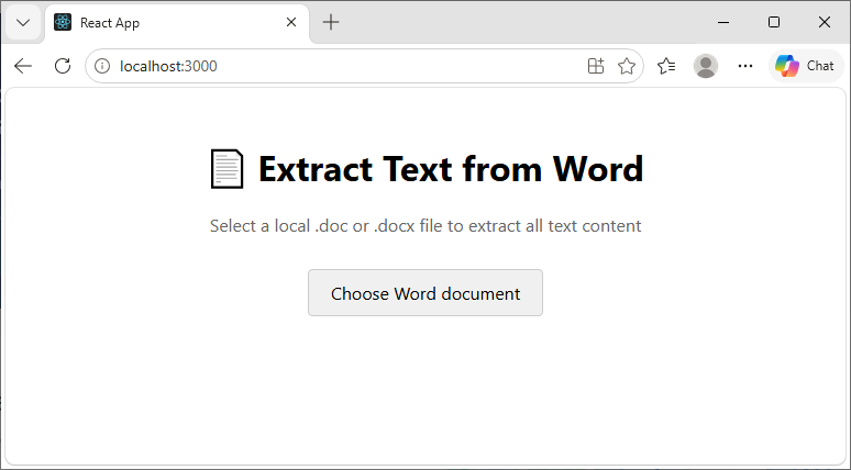 How to Extract Text from Word in JavaScript: A React Guide
