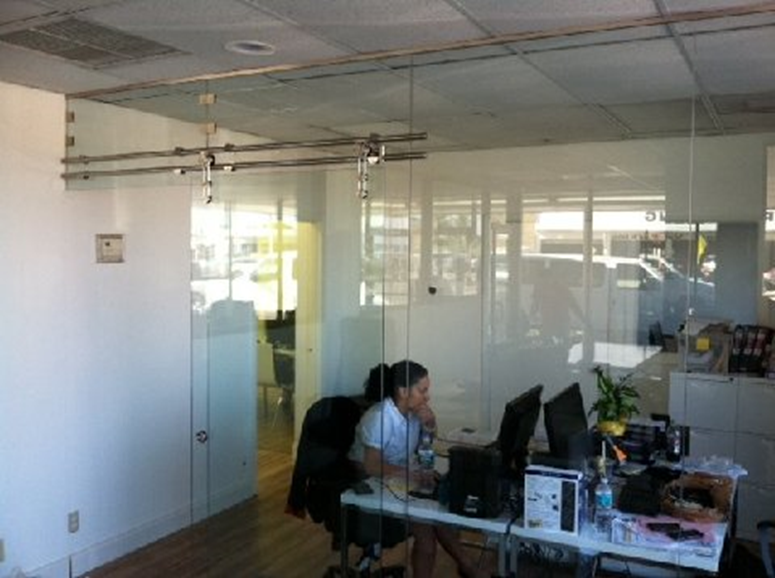 Maximize work spaces with Glass office partitions for sale by Calusa
