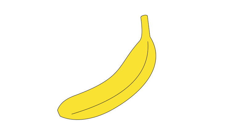 question mark clip art banana