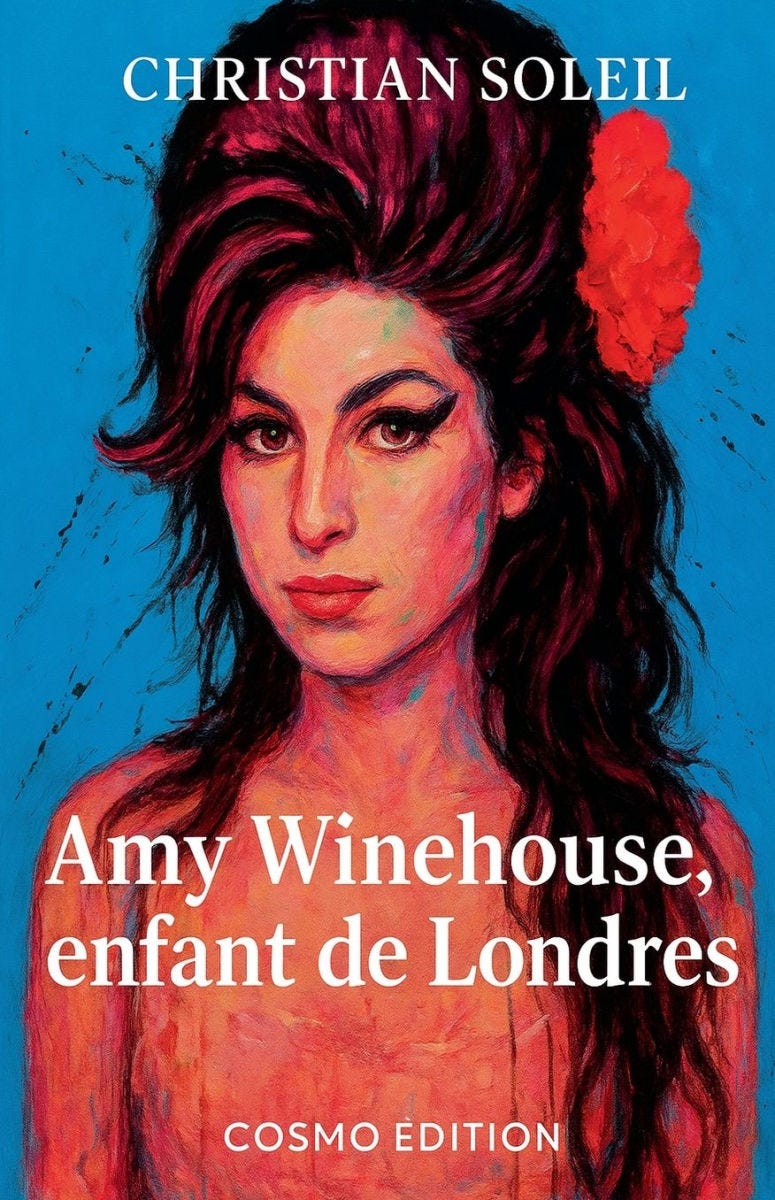 Christian Soleil signs a biography of Amy Winehouse in French and in
