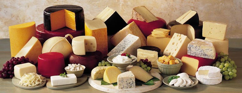 The Many Different Types of Cheese