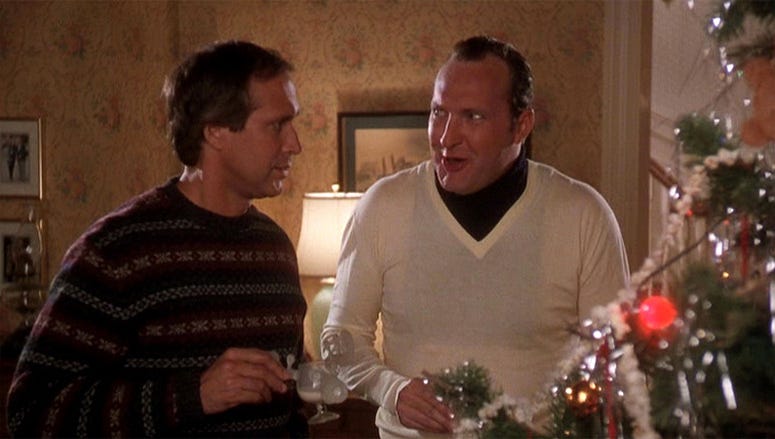 Christmas Vacation' prank: Clark Griswold exit
