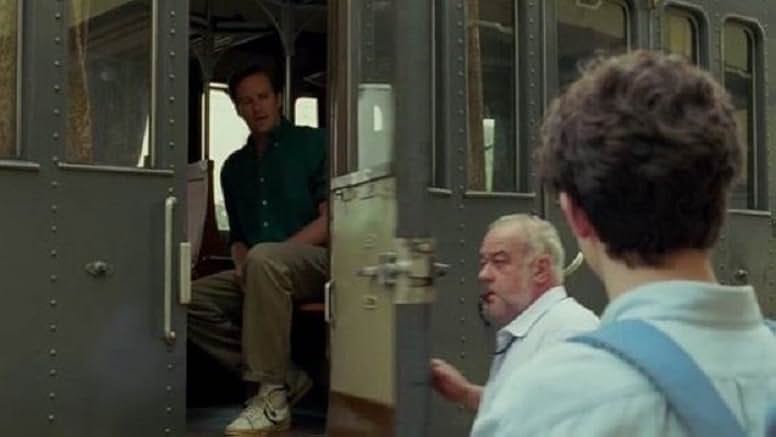 Elio could only watch Oliver load the train and return back to his reality