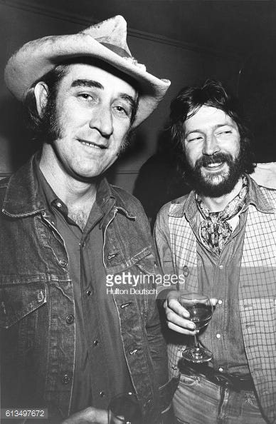 Eric Clapton／Cowboy in the National(Mid Valley 148/149) CREAM UK band at The Westener boutique, Oxford Street ,Feb 1967