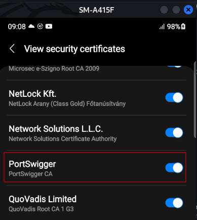 android 11 install root certificate
