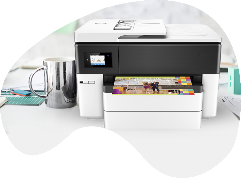 HP OfficeJet Pro 7740 Printers - First Time Printer Setup