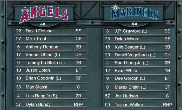 Mariners GameDay — April 5 vs. Los Angeles-AL