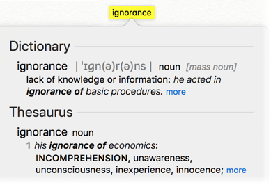 Acknowledge and embrace your ignorance by John A. Paz Medium
