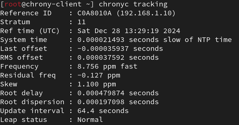 Chrony ile Zaman Senkronizasyonu