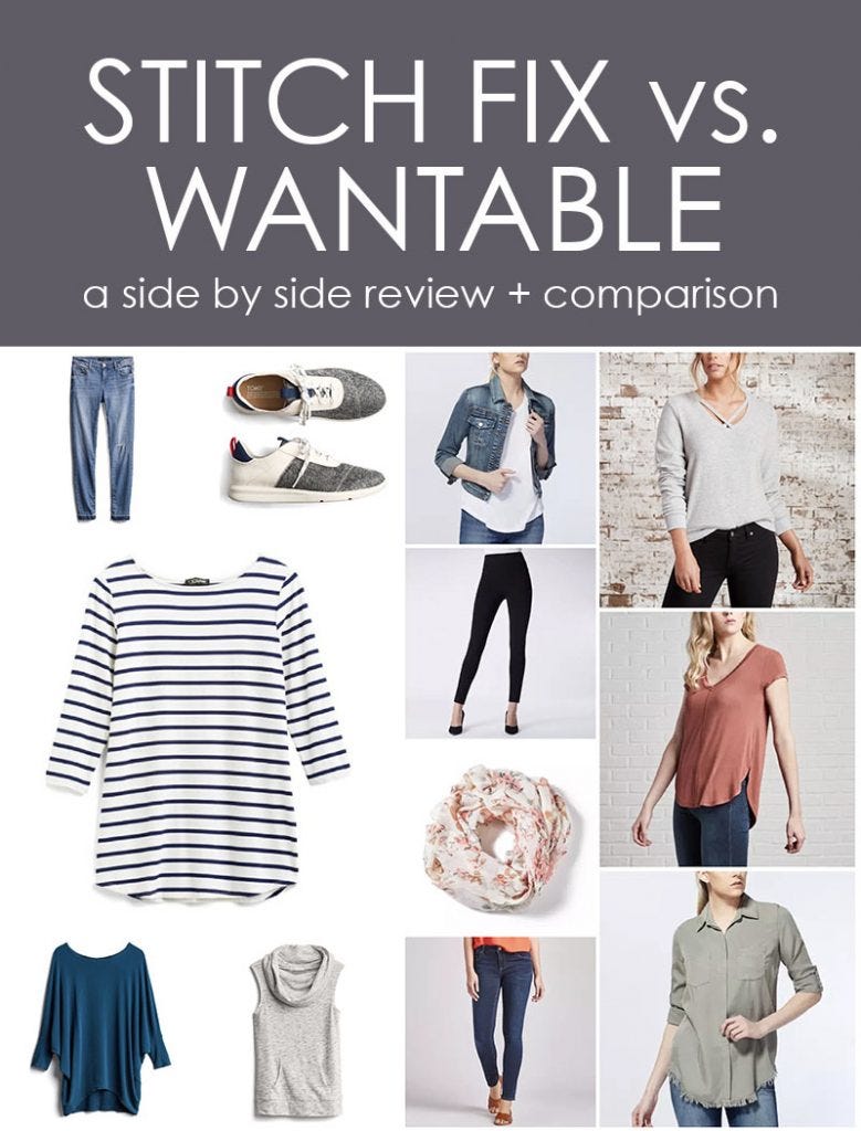Stitch fix or Wantable? It's your Call👀