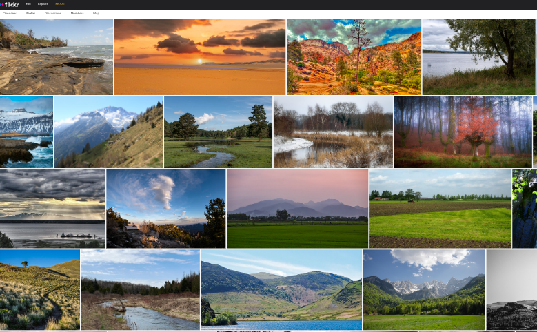 Shared in the Flickr.com user group “landcape” (no ‘s’) from 2 May 2026 — each shot a big project