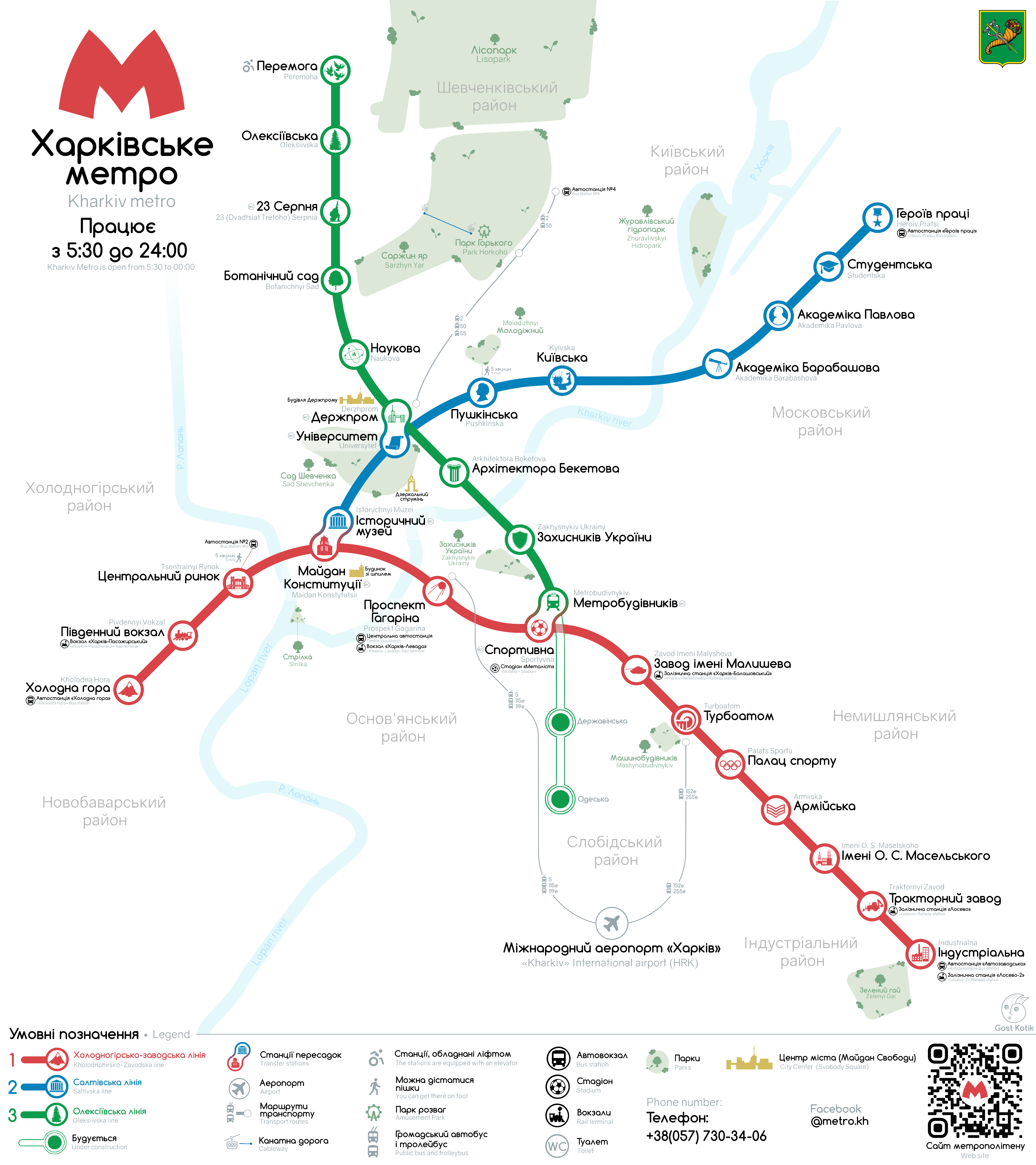 Схема Харьковского Метро — 2021. Цель Создания Новой Схемы.