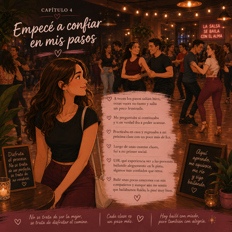 Learning to Trust My Steps / Empecé a confiar en mis pasos