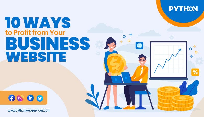 10 Ways to Make Your Business Website Profitable | by Python Web ...