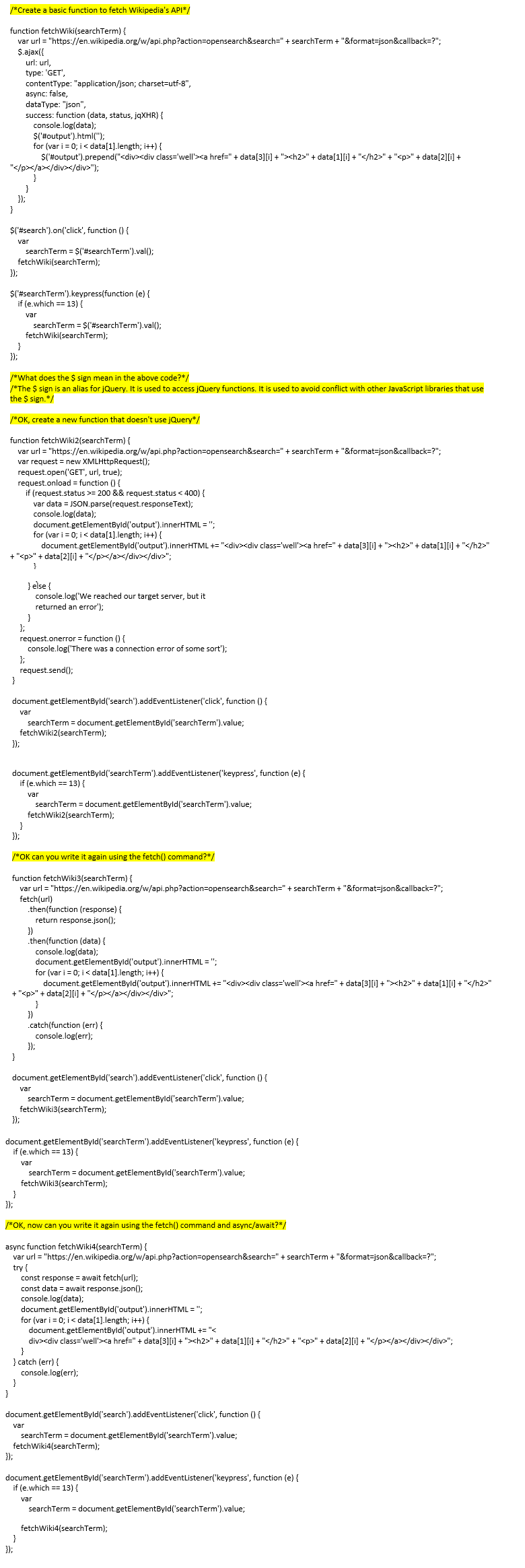 Creating JavaScript functions and web apps with GPT-3’s free code ...