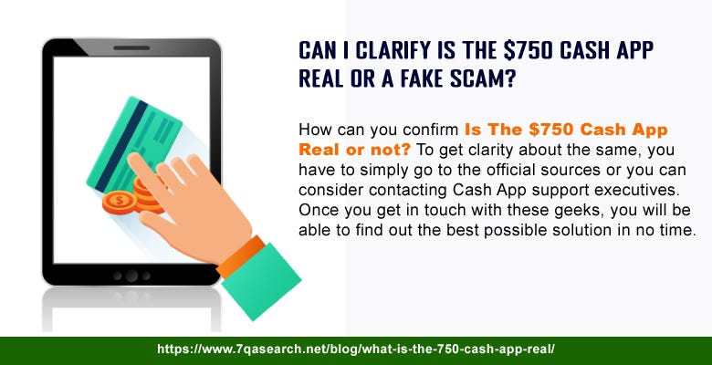 Can I Clarify Is The $750 Cash App Real Or A Fake Scam? - jhons smith