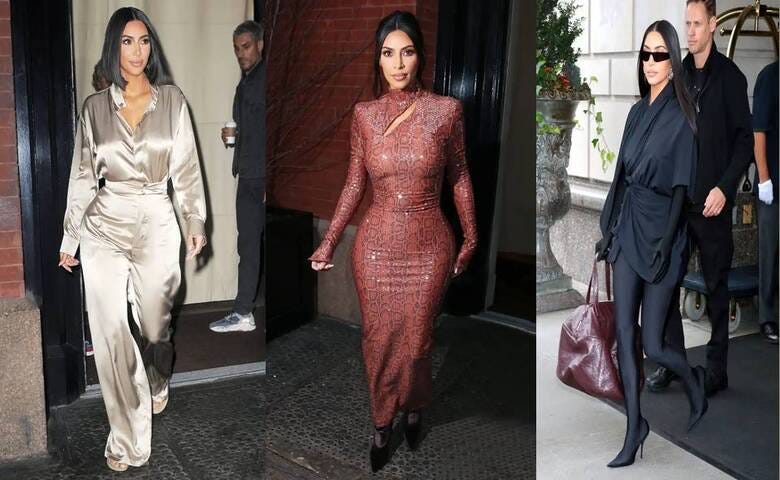 From bandage dresses to Balenciaga: Kim Kardashian's style evolution