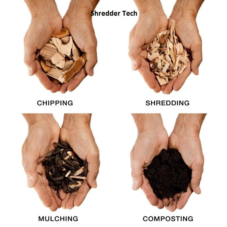 Wood Shredder vs Wood Chipper. The primary difference between both the