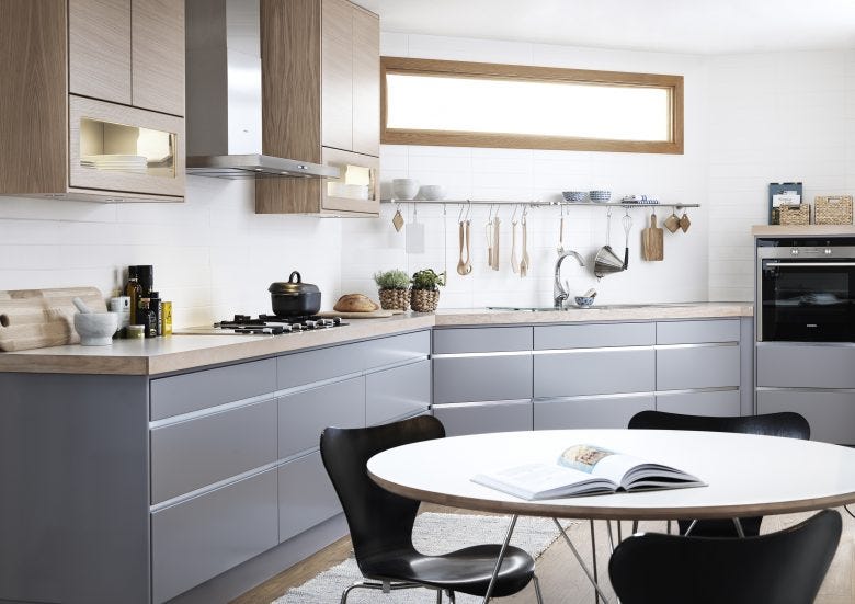 Choosing Between PVC Vinyl Wrap Kitchen and Wood Grain Laminate