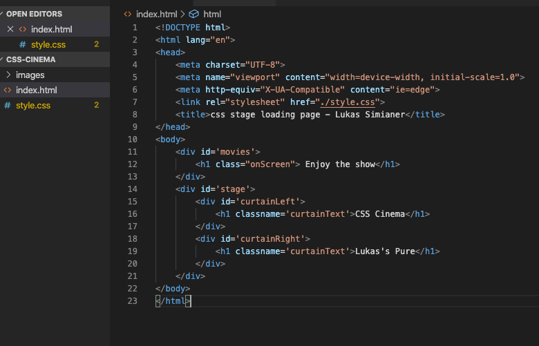 The power of pure CSS loading screens | by Lukas Simianer | Medium