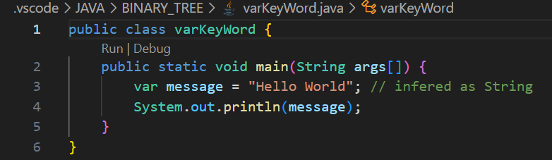 ‘var’ in Java: The smart shortcut you should be using.
