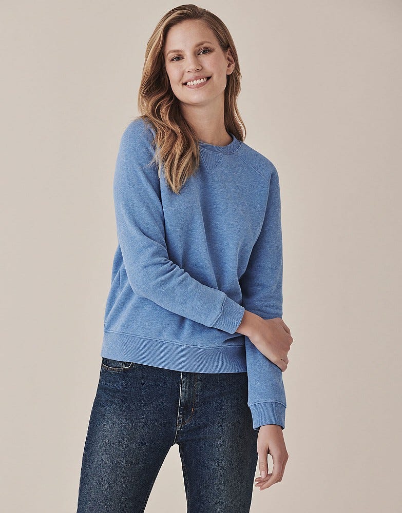 197+ Free Download Review Of Women’s Long Sleeve Sweatshirt — Back View