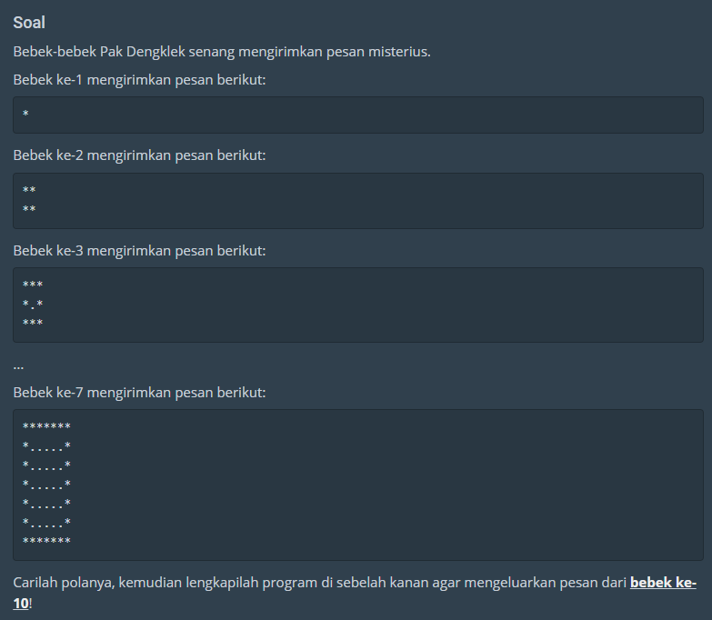 Strategi Memahami Nested Loop C++ Melalui Latihan Pola di TLX TOKI | by ...