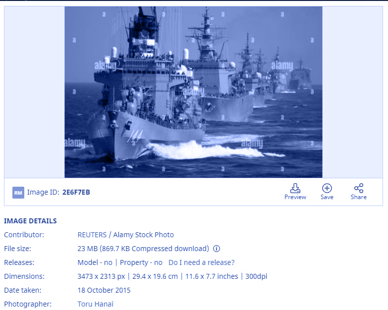 False: Ethiopia has no coast, news images don’t show three warships ...