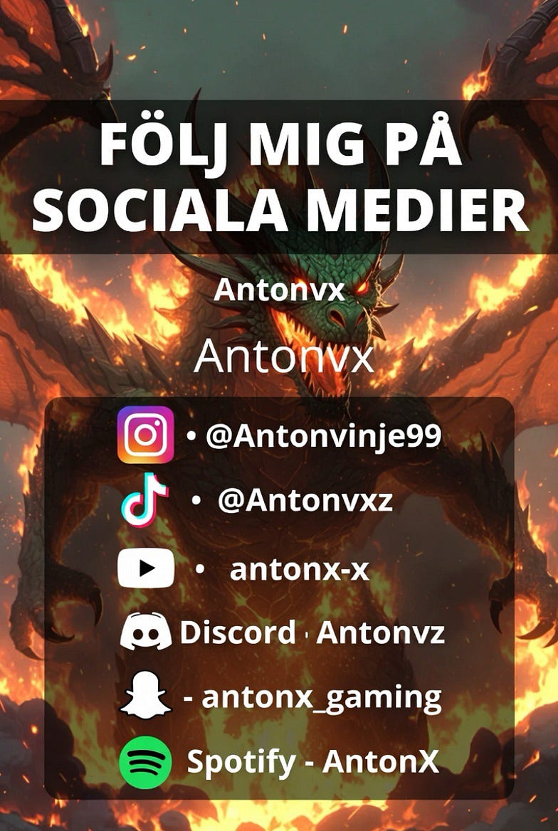 Antonvx: The Swedish Gaming Creator Building a Rapidly Growing Online Presence