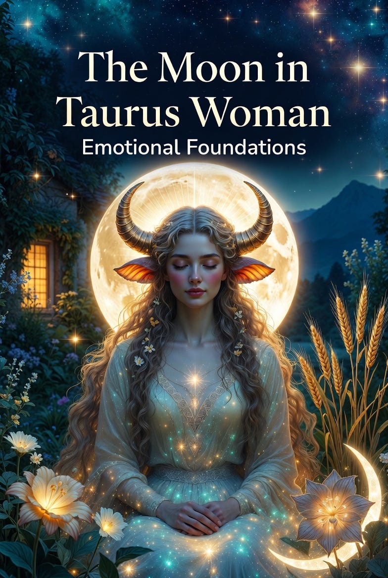 The Moon in Taurus Woman: Emotional Foundations