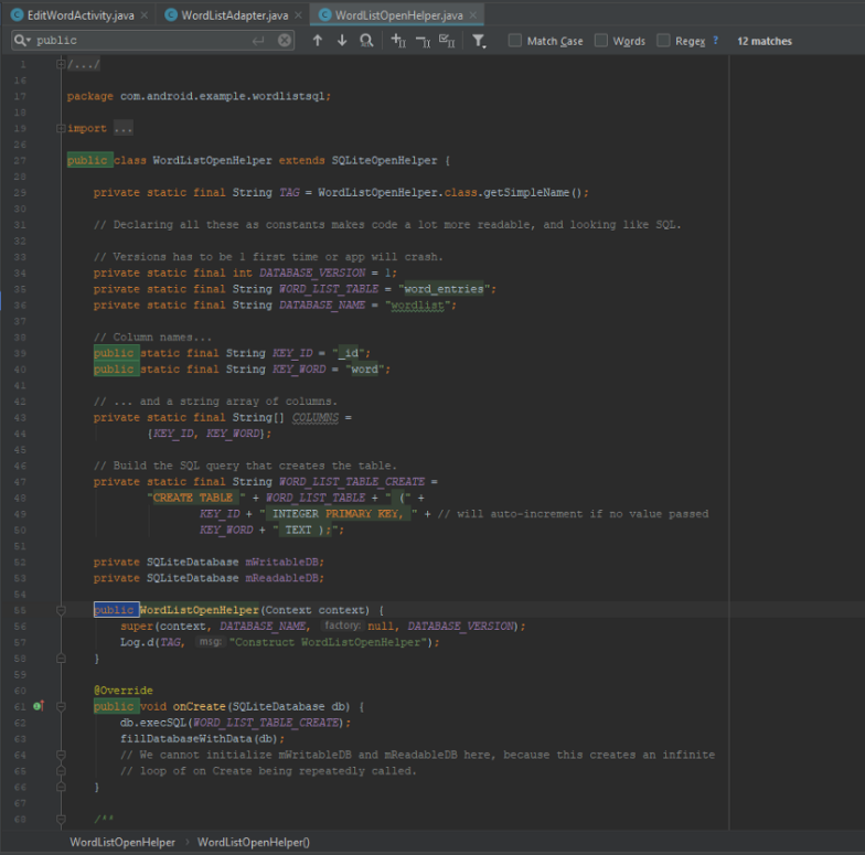 10.2A: Database SQLite & 10.2B: Menelusuri Database SQLite | by fahreza ...