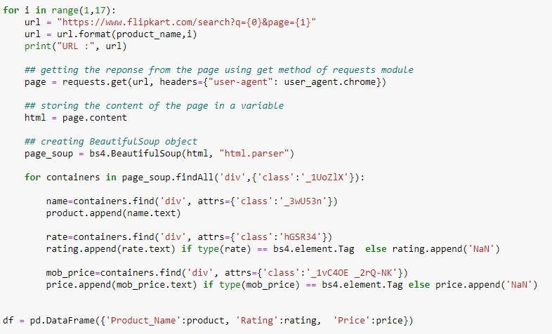 Web-Scraping with Visualization and Analysis in Python | by vaddamani ...