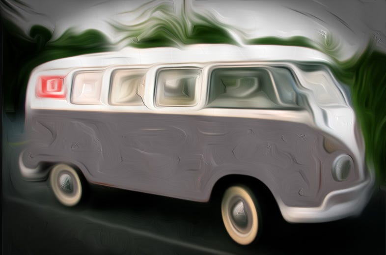 1971 First Time Leaving Athens: Goodbye Victor Von Volkswagon