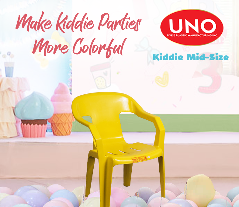 UNO Kiddie Mid Size Chair. Designed to set the mood, resistant to… by