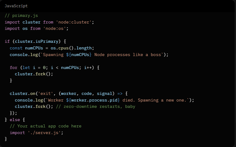 Node.js: The Single-Threaded Lie That Became a Multi-Core Monster