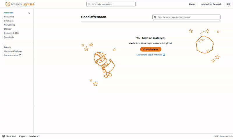 Getting Started and Launching Instance