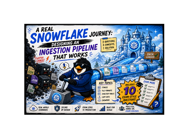 A Real Snowflake Journey: Designing an Ingestion Pipeline That Works