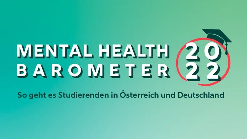 Mental-Health-Barometer 2022: Der Hälfte der Studierenden geht es mental schlecht