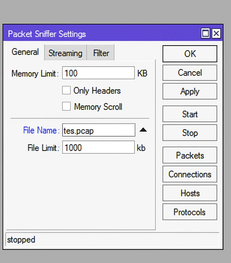 Sniffing Paket L2TP +IPsec Wireshark
