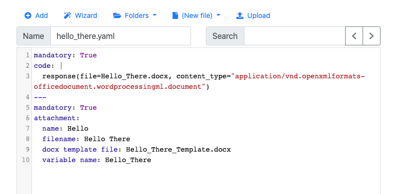 Using DocAssemble to create Word Documents and send them ready made to ...