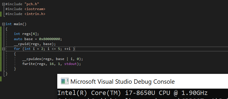 C++ Mini Seri 2: CPUID Komutu. “cpuid” x86 ve türevi işlemci… | by ...