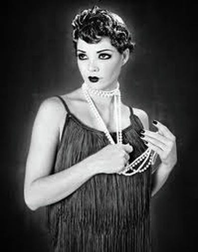 1920s Flappers: The flapper look is seen frequently