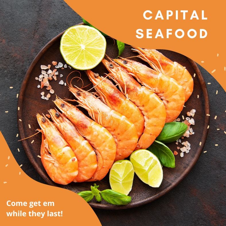 Durham, NC Seafood Restaurant. Capital Seafood Market is the ultimate