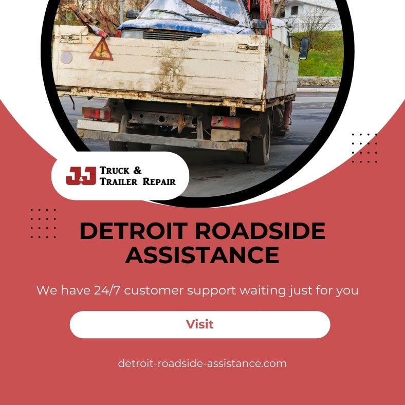 Detroit Roadside Assistance — Detroit, Michigan by Jj TruckTrailer