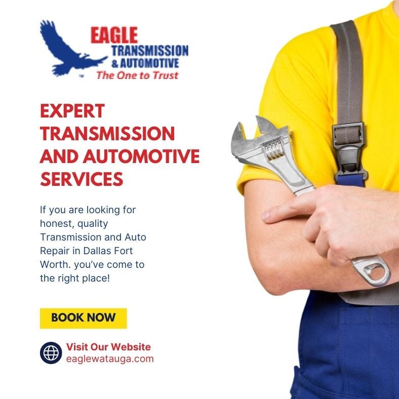 Car transmission repair — Watauga, TX by Eagle Transmission Medium